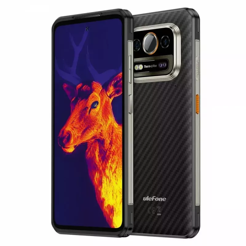 Išmanusis telefonas UleFone Armor 25T 6,0 colio 6/256GB Frost Juoda, energijos klasė B