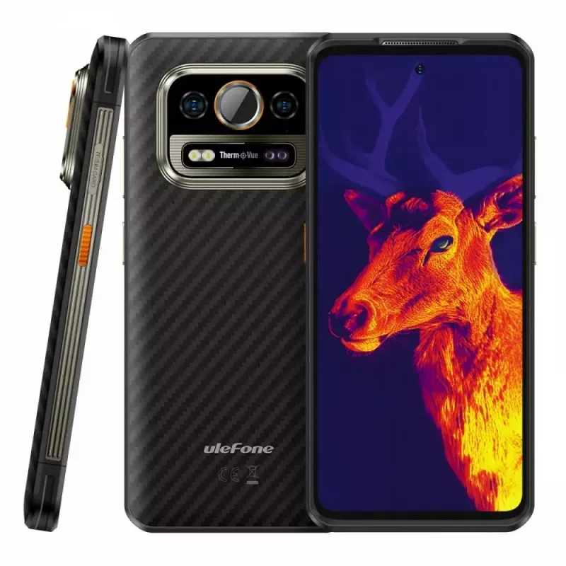 Išmanusis telefonas UleFone Armor 25T 6,0 colio 6/256GB Frost Juoda, energijos klasė B