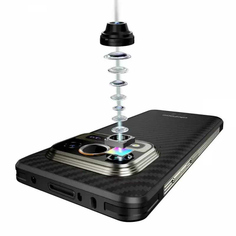 Išmanusis telefonas UleFone Armor 25T 6,0 colio 6/256GB Frost Juoda, energijos klasė B