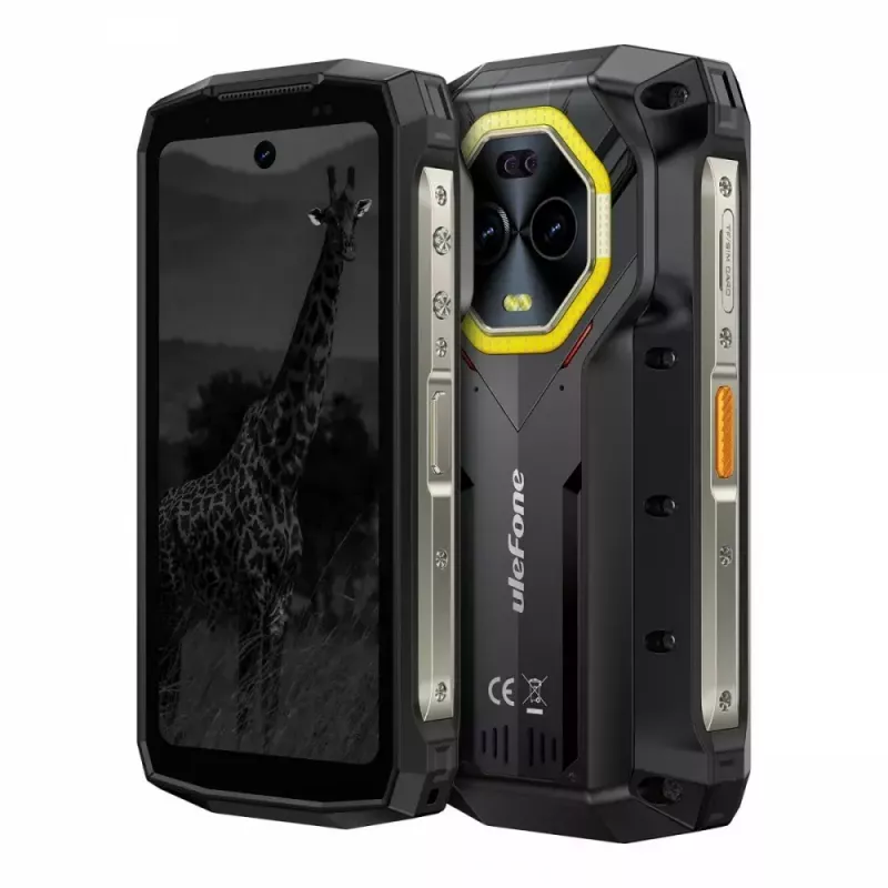 Išmanusis telefonas UleFone Armor Mini 20 Pro 4G 6.1 col. 8/256 GB juodos spalvos, energijos klasė B