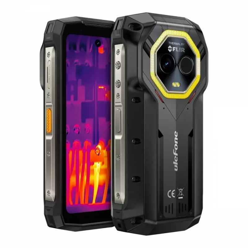 Išmanusis telefonas UleFone Armor Mini 20T Pro 5G, 4,7 col. ekranas, 8 GB RAM, 256 GB atmintinė, juoda
