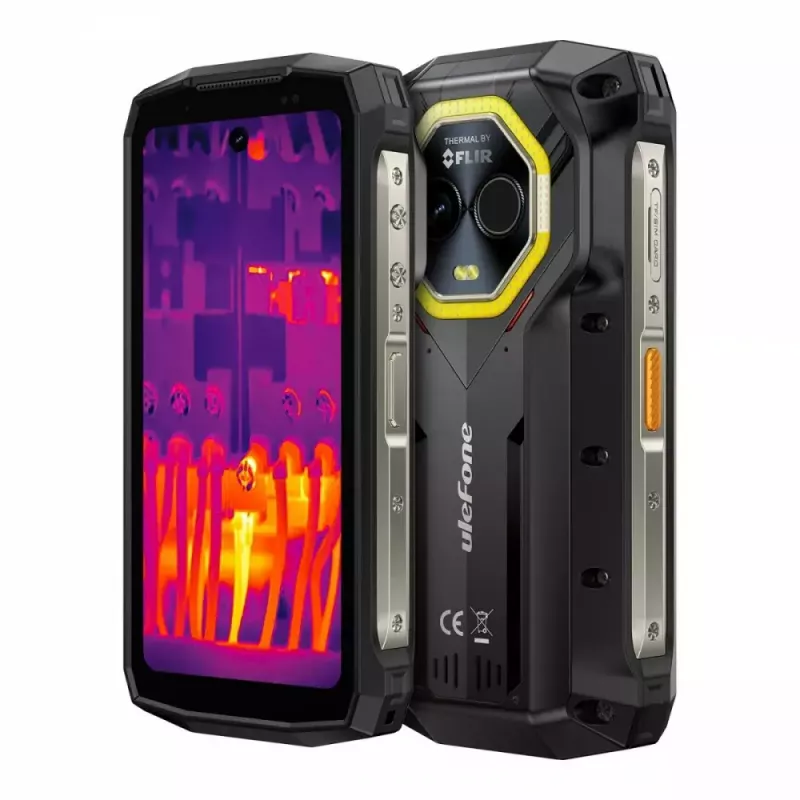 Išmanusis telefonas UleFone Armor Mini 20T Pro 5G, 4,7 col. ekranas, 8 GB RAM, 256 GB atmintinė, juoda