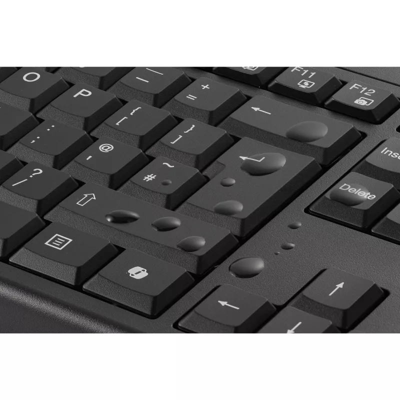 Belaidės klaviatūros ir pelės rinkinys Kensington K75560WW pilno dydžio QWERTY