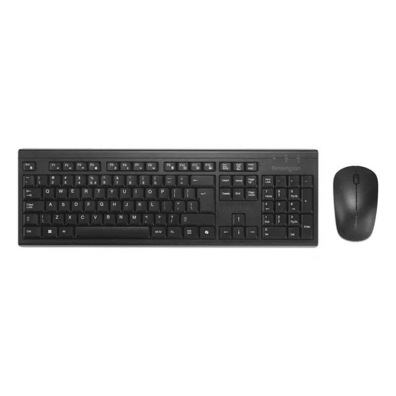 Belaidės klaviatūros ir pelės rinkinys Kensington K75560WW pilno dydžio QWERTY