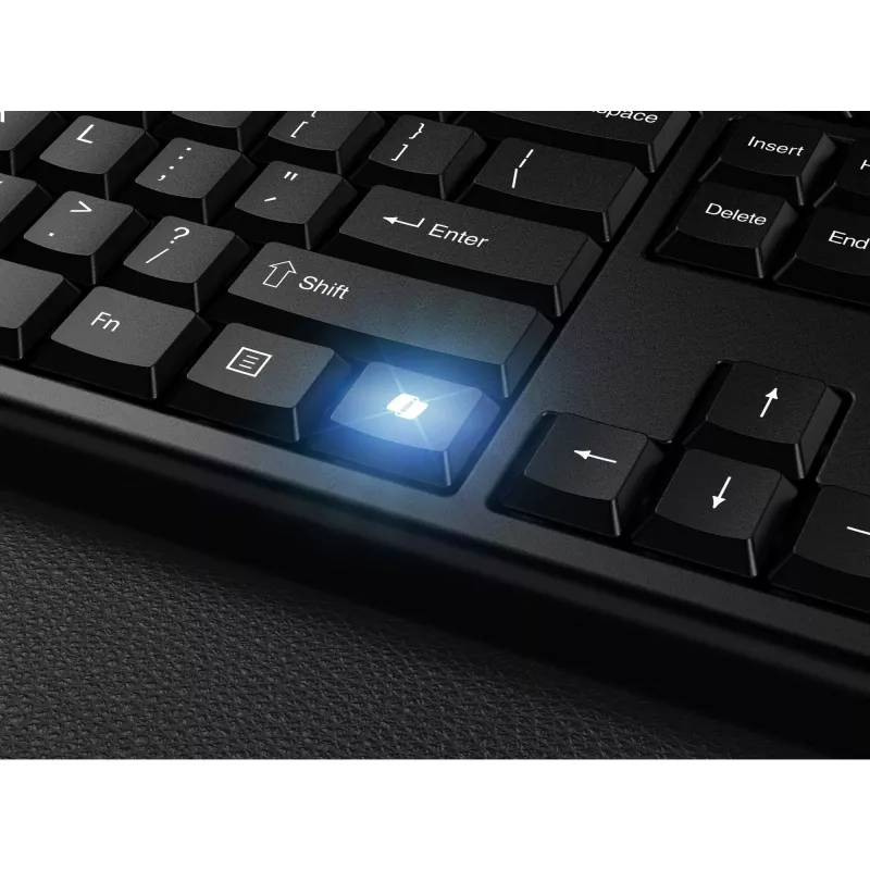 Belaidės klaviatūros ir pelės rinkinys Kensington K75560WW pilno dydžio QWERTY