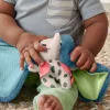 Minkštas žaislas MATTEL Fisher-Price Planet Friends Giant Ear Elephant HKD63, pliušinis dramblio kompanjonas