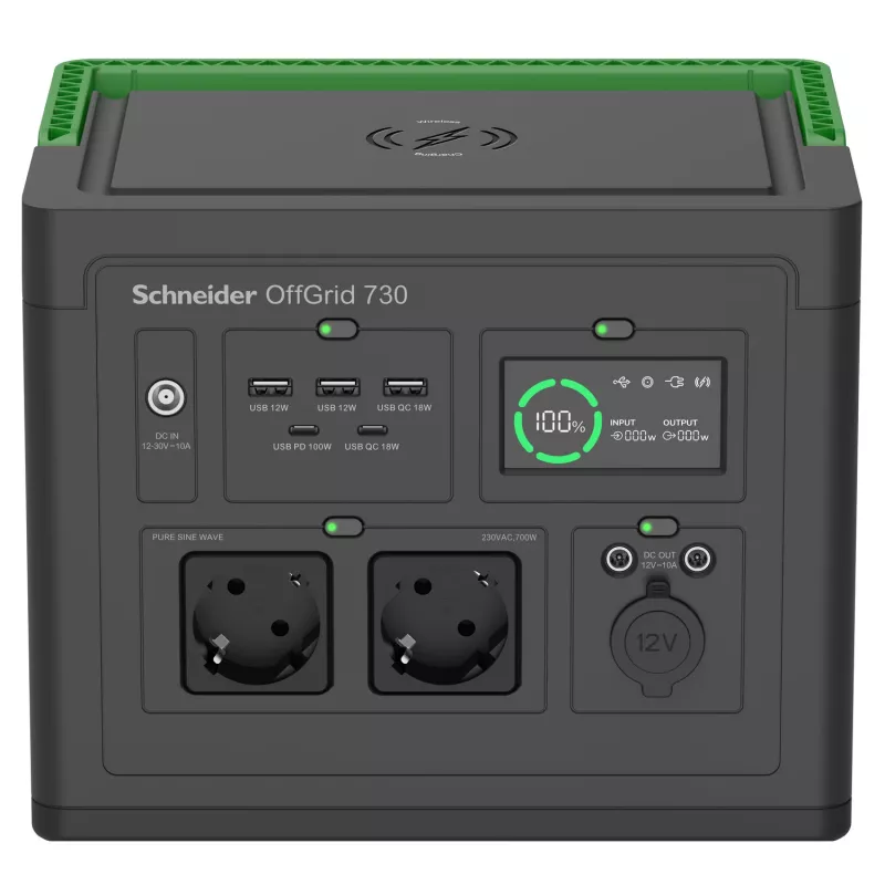 APC PPS730-GR nešiojama elektrinė Lithium-Ion (Li-Ion) 995 W 6.4 kg