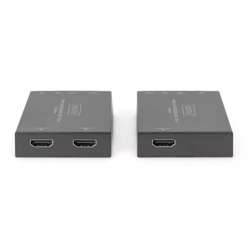 DIGITUS HDMI 2.0 prailgintuvo rinkinys 70 m 4K/60Hz 18 Gbps HDCP 2.2 HDR PoC
