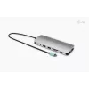 i-tec Metal USB-C Nano 3x Display Dock, 2x HDMI 1x USB-C vaizdo su Power Delivery 140W + Universalus įkroviklis 140 W