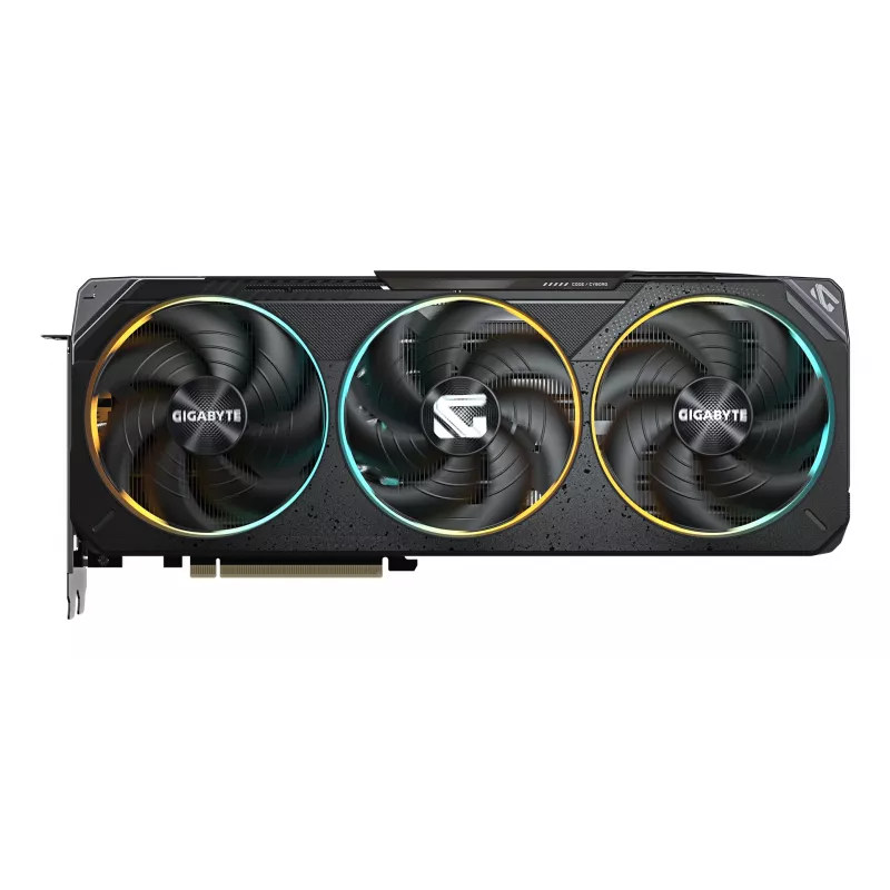 GIGABYTE GeForce RTX 5070 GAMING OC 12G vaizdo plokštė - 12GB GDDR7, 192bit, PCI-E 5.0, 2625 MHz branduolio dažnis, 3 x DP 2.1a, 1 x HDMI 2.1b, NVIDIA DLSS 4, GV-N5070GAMING OC-12GD