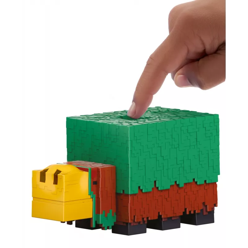 Minecraft Sniffer veiksmo figūrėlė su žaidimo garsais, 3,25 colio mastelio kolekcinis žaislas