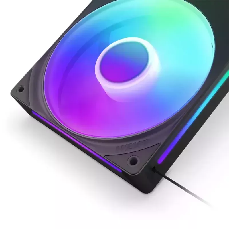 Fan NZXT RF-U24HF-B1 120mm 500-2400 RPM Juoda