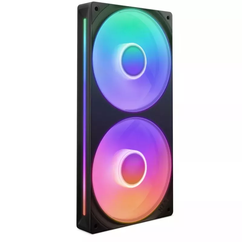 Fan NZXT RF-U24HF-B1 120mm 500-2400 RPM Juoda