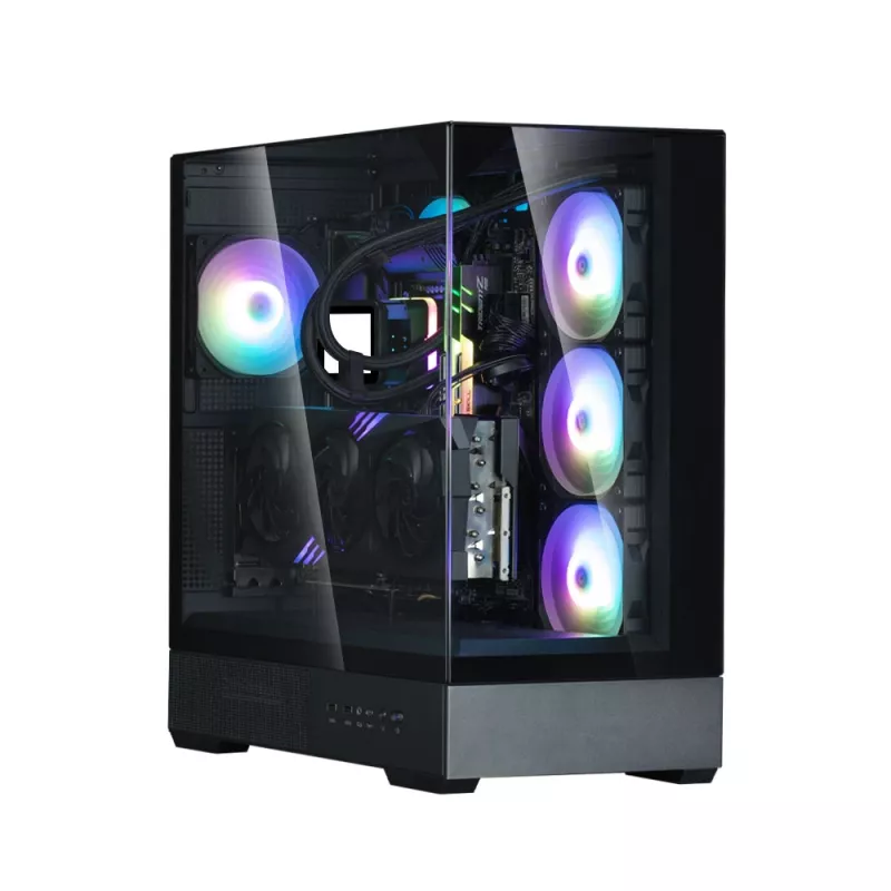 Zalman P40 Prism Juoda Midi Tower