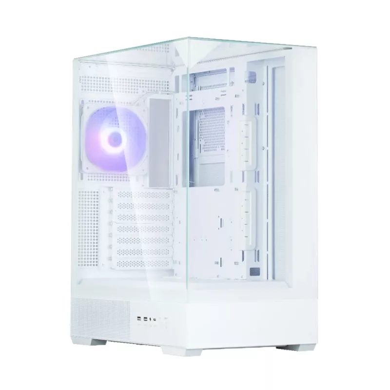 PC korpusas Zalman P40 Prism White Midi Tower