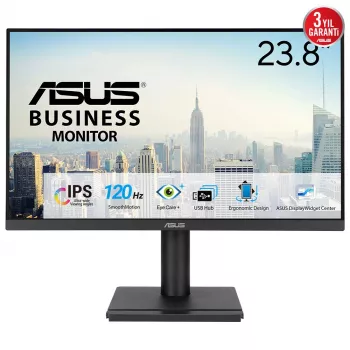 ASUS VA249QGS kompiuterio monitorius 60,5 cm (23,8 col.) 1920 x 1080 pikselių Full HD LED juodas