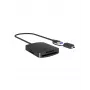 ICY BOX IB-CR302-CU3 kortelių skaitytuvas USB 3.2 Gen 1 (3.1 Gen 1) Type-A Juoda