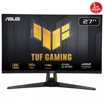 ASUS TUF Gaming VG27UQ1A kompiuterio monitorius 68,6 cm (27 colių) 3840 x 2160 pikselių 4K Ultra HD LCD juodas