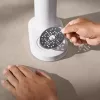 Sodos aparatas BRITA Carbonator 1046730 White — kompaktiškas stalviršio karbonizatorius su 2 buteliais (231×126×443 mm)