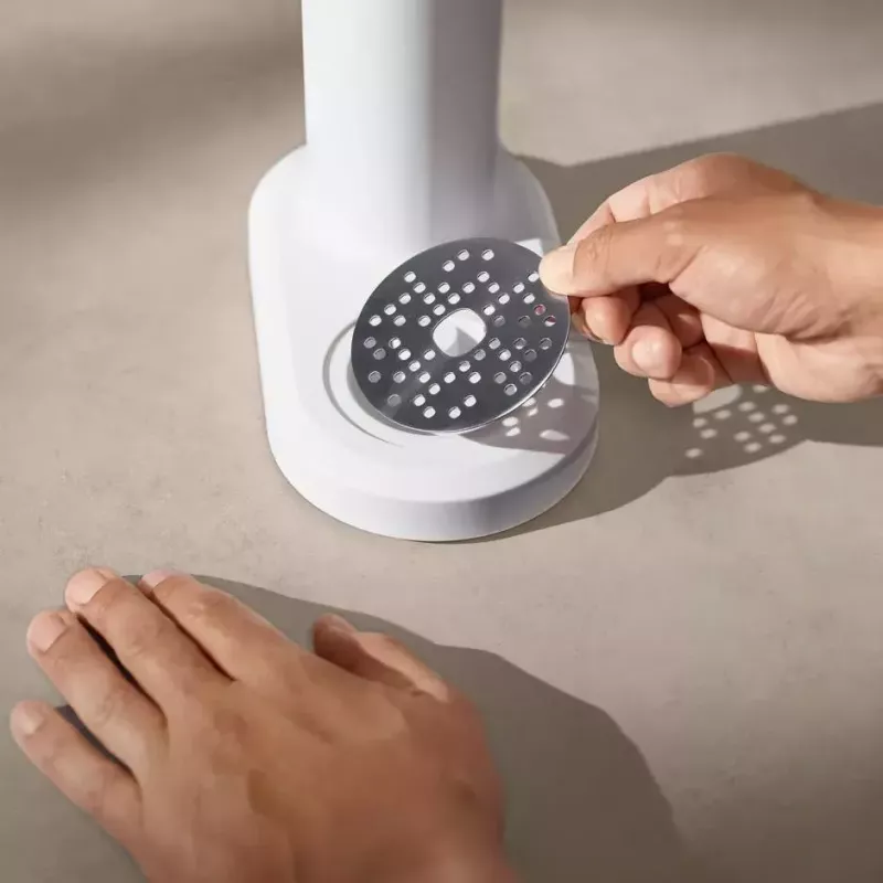 Sodos aparatas BRITA Carbonator 1046730 White — kompaktiškas stalviršio karbonizatorius su 2 buteliais (231×126×443 mm)