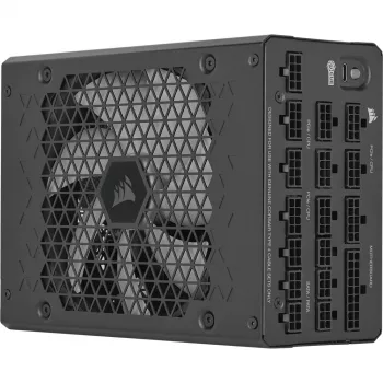 Maitinimo blokas CORSAIR HX1200 1200 W ATX 24 kontaktų pilnai modulinis 80 PLUS Platinum juodas 14 cm ventiliatorius