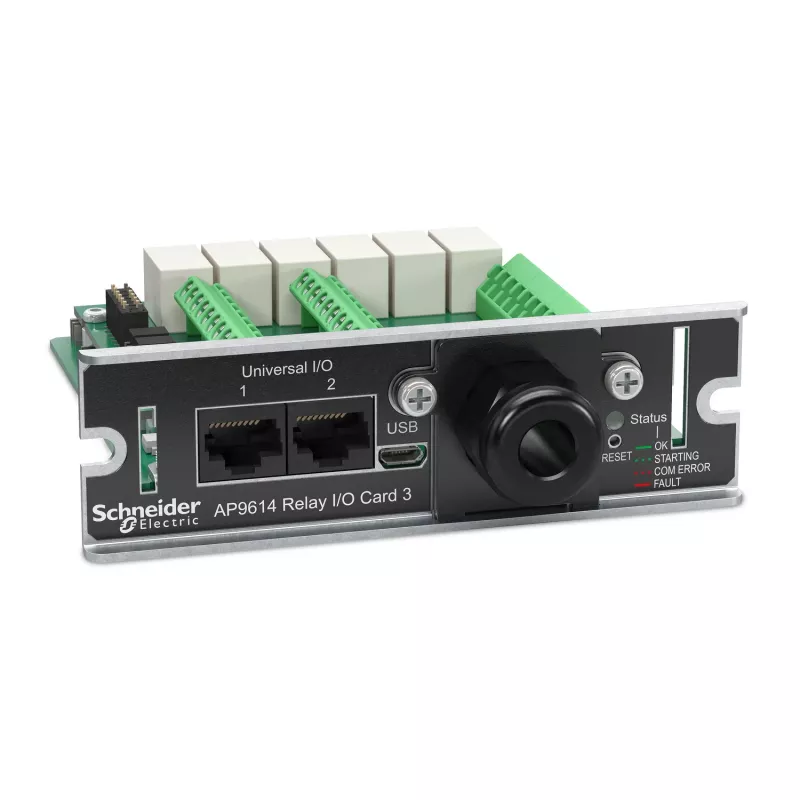 Relinė kortelė APC AP9614 UPS priedas 121x128x38 mm