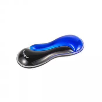 Kensington plonas Duo Gel pelės / rutulinės pelės riešo atrama - mėlyna, mėlyna, gelis, termoplastinis poliuretanas (TPU), Kinija, MIL-STD-810H Method 504.3 Contamination by Fluids, 192 mm, 72 mm