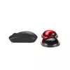 Kensington Slim Duo Gel Mouse/Trackball Wrist Rest -Red, Red, Gel, Thermoplastic polyurethane (TPU), China, MIL-STD-810H Method 504.3 Contamination by Fluids, 192 mm, 72 mm