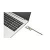 Kensington plonas NanoSaver 2.0 EQ Combination Laptop Lock, 1,8 m, Kensington, Kombinacinė spyna, Nerūdijantis plienas, Cinko plienas, Sidabrinė