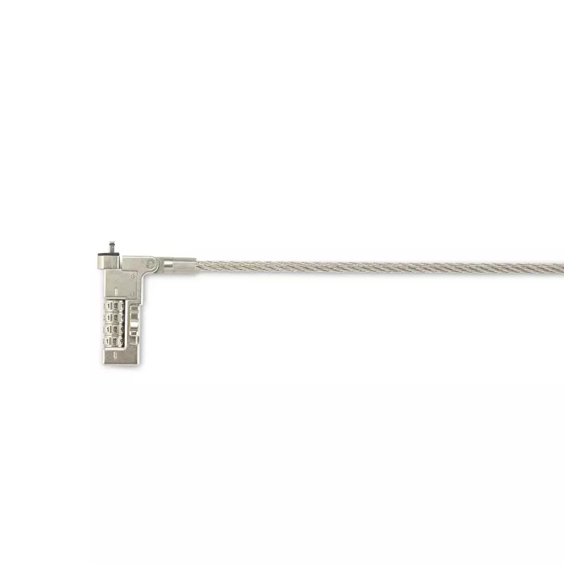 Kensington plonas NanoSaver 2.0 EQ Combination Laptop Lock, 1,8 m, Kensington, Kombinacinė spyna, Nerūdijantis plienas, Cinko plienas, Sidabrinė