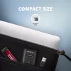 SSD dėklas AXAGON ADM2-AM USB-A 10 Gbps vienam M.2 NVMe/SATA diskui, USB 3.2 Gen 2, 10 cm laidas, juodas