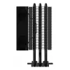 Zalman CNPS4X Juoda V2 kompiuterio aušinimo sistema Procesoriaus ventiliatorius 9,2 cm 1 vnt.