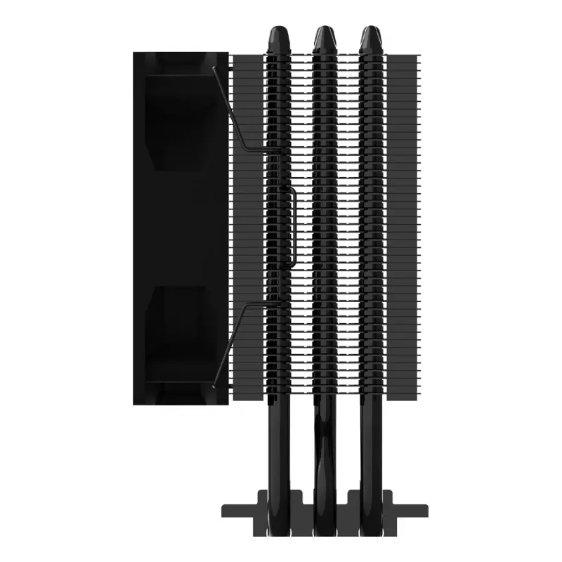 Zalman CNPS4X Juoda V2 kompiuterio aušinimo sistema Procesoriaus ventiliatorius 9,2 cm 1 vnt.