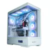 Kompiuterio korpusas Zalman P50 DS White Midi Tower