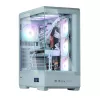 Kompiuterio korpusas Zalman P50 DS White Midi Tower