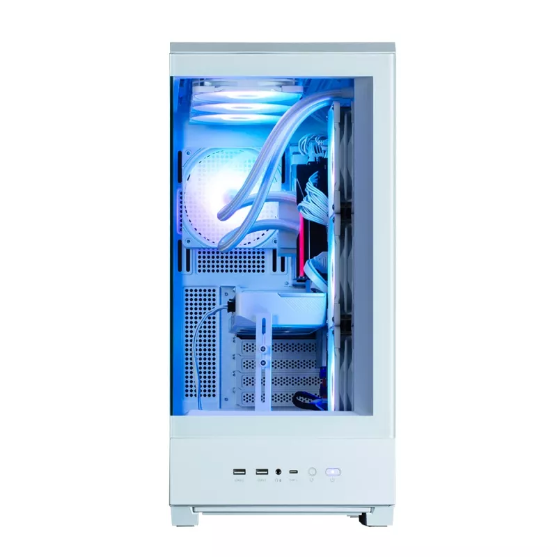 Kompiuterio korpusas Zalman P50 DS White Midi Tower