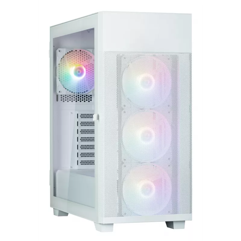 Kompiuterio korpusas Zalman S5 NEO WHITE Midi Tower