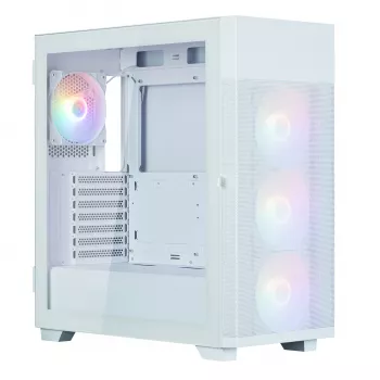Kompiuterio korpusas Zalman S5 NEO WHITE Midi Tower