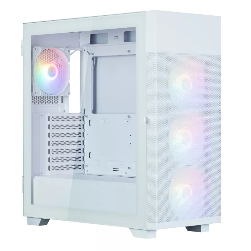 Kompiuterio korpusas Zalman S5 NEO WHITE Midi Tower