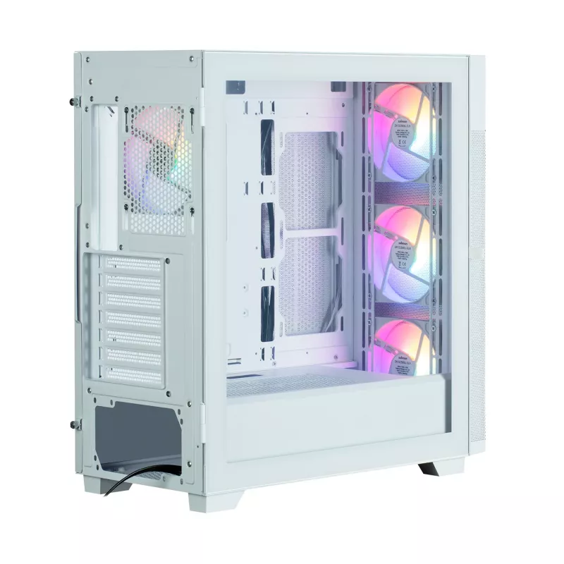 Kompiuterio korpusas Zalman S5 NEO WHITE Midi Tower