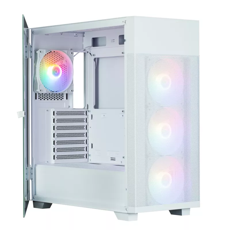 Kompiuterio korpusas Zalman S5 NEO WHITE Midi Tower