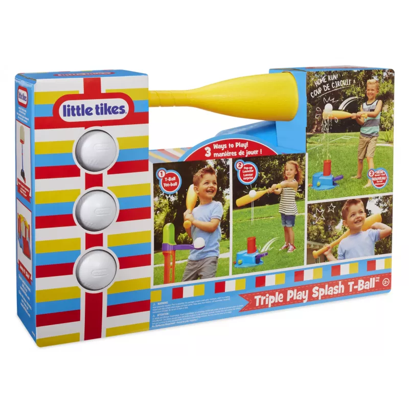 Little Tikes Triple Play Splash T-Ball rinkinys