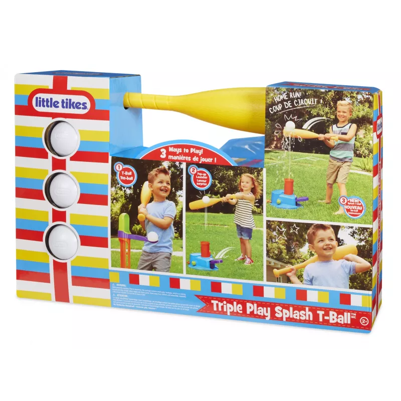 Little Tikes Triple Play Splash T-Ball rinkinys