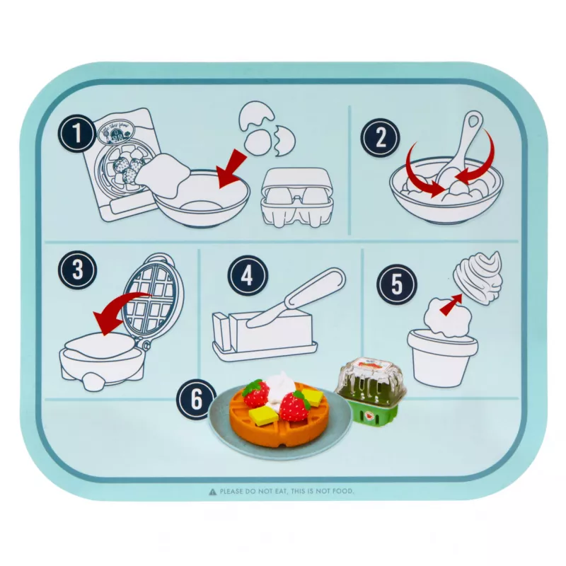 Little Tikes Creative Chefs Waffles Kit, Waffles Kit, 3 metai (-ų)