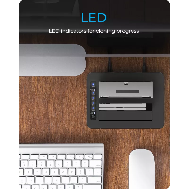 ICY BOX IB-1233CL-CR USB 3.2 Gen 1 (3.1 Gen 1) Type-A Juoda