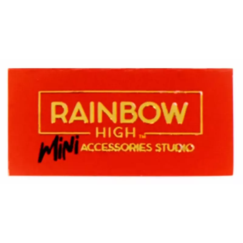 Demonstracinė pakuotė Mga Accessories Rainbow High bateliai, 27 vnt. — įvairūs lėlių batų aksesuarai