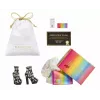 Demonstracinė pakuotė Mga Accessories Rainbow High bateliai, 27 vnt. — įvairūs lėlių batų aksesuarai