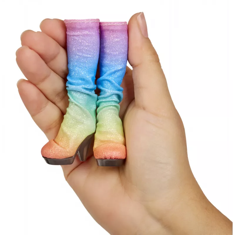 Rainbow High Aksesuarų studija 1 serija, S asortimentas PDQ lėlių bateliai