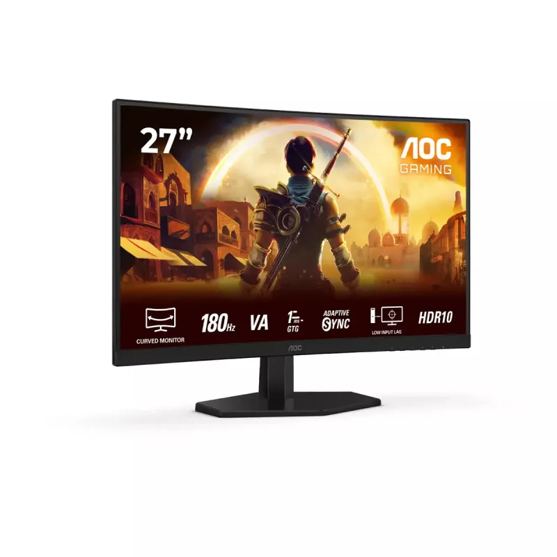 AOC G4 C27G42E kompiuterio monitorius 68,6 cm (27 colių) 1920 x 1080 pikselių Full HD LED juodas, raudonas