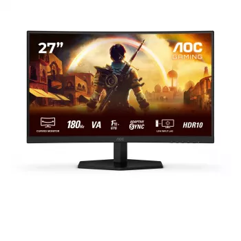 AOC G4 C27G42E kompiuterio monitorius 68,6 cm (27 colių) 1920 x 1080 pikselių Full HD LED juodas, raudonas